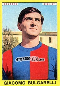 Cromo Giacomo Bulgarelli - Calciatori 1966-1967 n. 27 - Panini