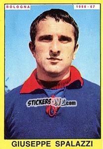Cromo Giuseppe Spalazzi - Calciatori 1966-1967 - Panini