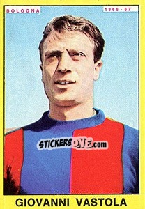 Sticker Giovanni Vastola - Calciatori 1966-1967 - Panini