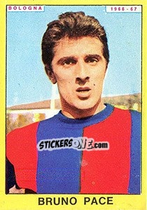Sticker Bruno Pace - Calciatori 1966-1967 n. 34 - Panini