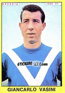 Sticker Giancarlo Vasini - Calciatori 1966-1967 n. 41 - Panini
