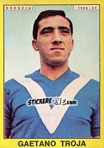 Sticker Gaetano Troja - Calciatori 1966-1967 n. 45 - Panini