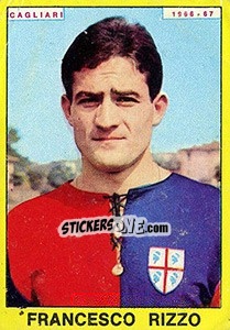 Sticker Francesco Rizzo - Calciatori 1966-1967 n. 61 - Panini