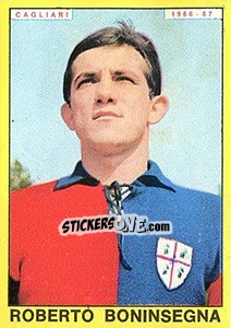 Figurina Roberto Boninsegna - Calciatori 1966-1967 - Panini