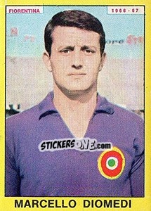 Figurina Marcello Diomedi - Calciatori 1966-1967 - Panini