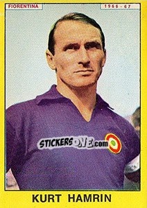 Sticker Kurt Hamrin - Calciatori 1966-1967 n. 77 - Panini