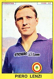 Figurina Piero Lenzi - Calciatori 1966-1967 n. 83 - Panini
