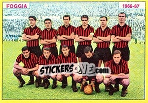 Figurina Squadra - Calciatori 1966-1967 - Panini