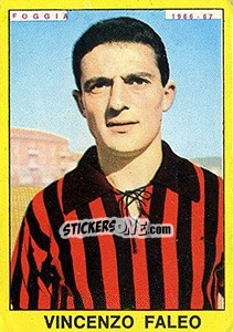 Sticker Vincenzo Faleo - Calciatori 1966-1967 - Panini