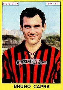 Sticker Bruno Capra - Calciatori 1966-1967 n. 101 - Panini