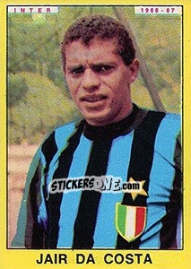 Sticker Jair Da Costa - Calciatori 1966-1967 - Panini