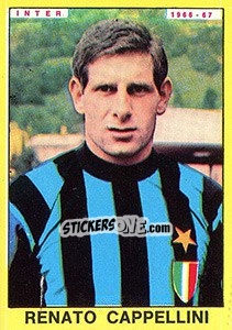 Cromo Renato Cappellini - Calciatori 1966-1967 - Panini