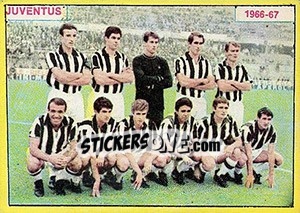 Figurina Squadra - Calciatori 1966-1967 - Panini