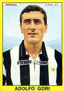 Sticker Adolfo Gori - Calciatori 1966-1967 n. 122 - Panini