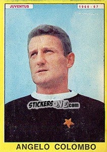 Sticker Angelo Colombo - Calciatori 1966-1967 - Panini