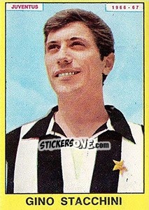 Cromo Gino Stacchini - Calciatori 1966-1967 - Panini