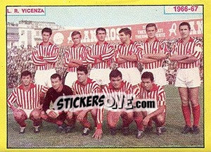 Figurina Squadra - Calciatori 1966-1967 - Panini