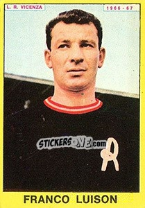 Cromo Franco Luison - Calciatori 1966-1967 n. 140 - Panini