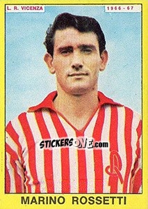 Sticker Marino Rossetti - Calciatori 1966-1967 - Panini