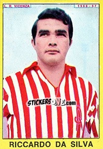 Sticker Riccardo Da Silva - Calciatori 1966-1967 n. 152 - Panini