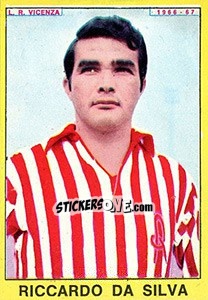 Figurina Riccardo Da Silva - Calciatori 1966-1967 - Panini