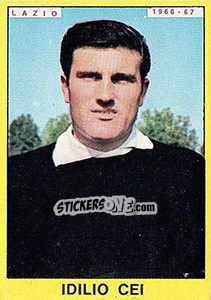 Sticker Idilio Cei - Calciatori 1966-1967 n. 157 - Panini