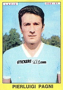 Sticker Pierluigi Pagni - Calciatori 1966-1967 - Panini