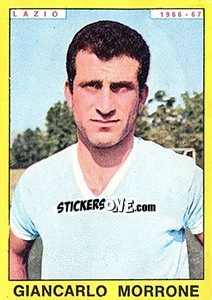 Cromo Giancarlo Morrone - Calciatori 1966-1967 - Panini