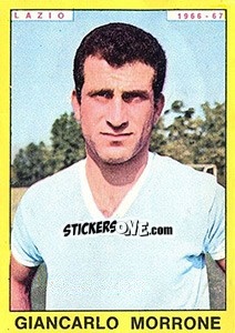 Sticker Giancarlo Morrone - Calciatori 1966-1967 n. 166 - Panini