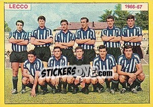 Figurina Squadra - Calciatori 1966-1967 - Panini