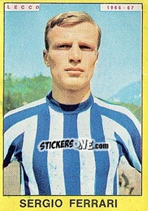 Sticker Sergio Ferrari - Calciatori 1966-1967 n. 180 - Panini