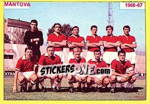 Figurina Squadra - Calciatori 1966-1967 - Panini