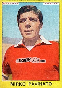Sticker Mirko Pavinato - Calciatori 1966-1967 n. 190 - Panini