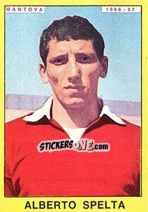 Sticker Alberto Spelta - Calciatori 1966-1967 - Panini