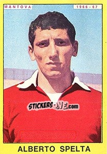 Sticker Alberto Spelta - Calciatori 1966-1967 n. 196 - Panini