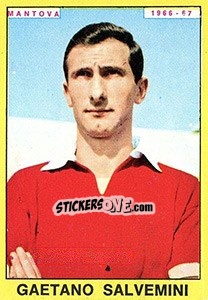 Sticker Gaetano Salvemini - Calciatori 1966-1967 n. 202 - Panini