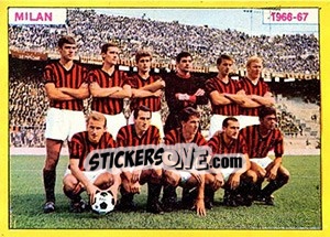 Figurina Squadra - Calciatori 1966-1967 - Panini