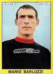 Cromo Mario Barluzzi - Calciatori 1966-1967 n. 208 - Panini