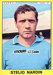 Sticker Stelio Nardin - Calciatori 1966-1967 - Panini