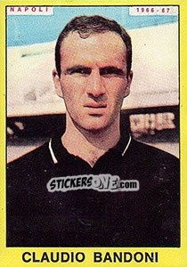 Sticker Claudio Bandoni - Calciatori 1966-1967 n. 225 - Panini