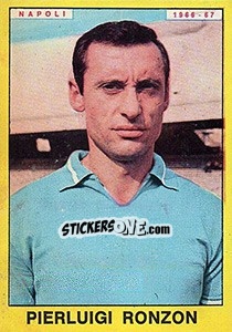 Sticker Pierluigi Ronzon - Calciatori 1966-1967 - Panini
