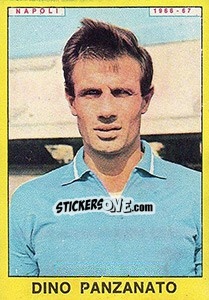 Sticker Dino Panzanato - Calciatori 1966-1967 - Panini