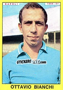 Sticker Ottavio Bianchi - Calciatori 1966-1967 - Panini