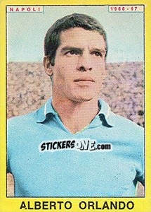 Cromo Alberto Orlando - Calciatori 1966-1967 - Panini