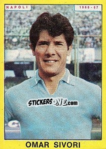 Sticker Omar Sivori - Calciatori 1966-1967 n. 233 - Panini