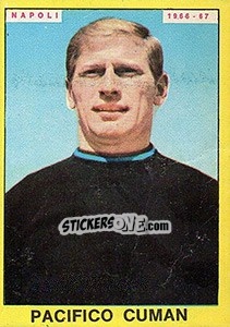 Figurina Pacifico Cuman - Calciatori 1966-1967 - Panini