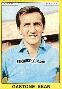 Sticker Gastone Bean - Calciatori 1966-1967 n. 238 - Panini