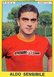 Cromo Aldo Sensibile - Calciatori 1966-1967 - Panini