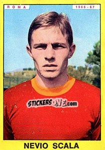 Sticker Nevio Scala - Calciatori 1966-1967 n. 244 - Panini