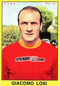 Sticker Giacomo Losi - Calciatori 1966-1967 - Panini